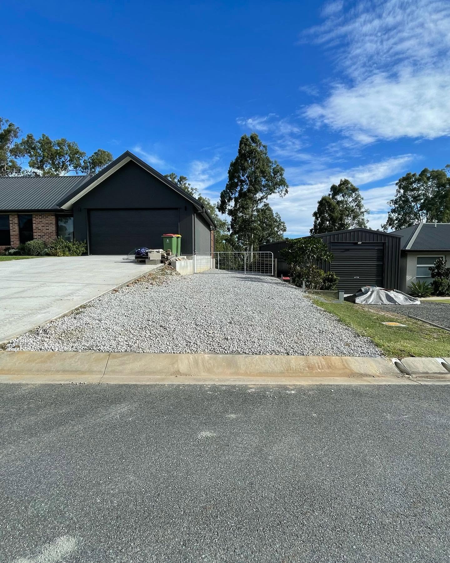 Cookies Bobcat earthworks job in Ipswich